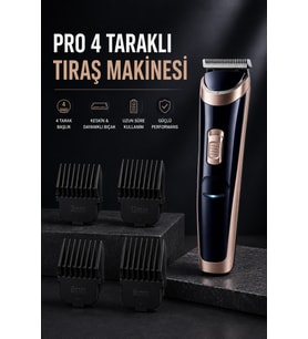 Paslanmaz Çelik Bıçaklı Hassas Çelik Bıçaklı Tıraş Makinesi