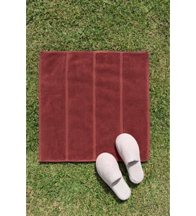 %100 Pamuk 60x60 Paspas/Ayak Havlusu (Kiremit)