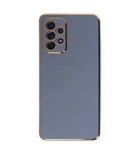 Samsung Galaxy A52 Kılıf Volet Silikon - Mavi