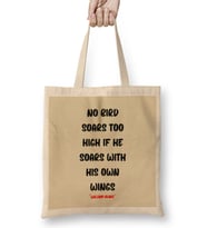 Motivational Quotes Sayings Words Gifts - Entrepreneurs İnspiration Success Work Typography Gifts Bez Çanta Uzun Saplı