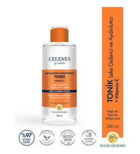 Celenes Sea Buckthorn Aydınlatıcı Tonik 200 ml