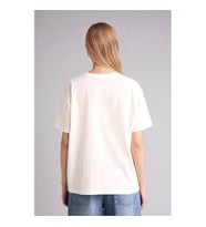 Defacto 26Y801003163 Kırık Beyaz Kadın T-Shirt G9624AX/WT32