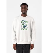 Popeye Best Pops Ever Beyaz Erkek 2ip Sweatshirt