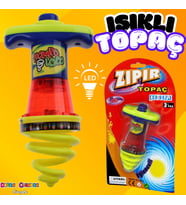 Işıklı Yaylanabilen Topaç - Çocukluk Harikası Topaç - Oyuncak Işıklı Topaç - Zıplayan Topaç - Hızlı