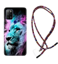 Omix X300 X500 X400 X600 X700 Kılıf Boyun Asklı Rasta Silikon Pink Blue Leon 1603