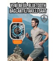 Akıllı Saat Uyku Spor Takibi Yeni Nesil Bluetooth Bağlantılı Amoled Ekran