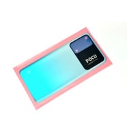 Xiaomi POCO m4 PRO (5G) Arka Pil Batarya Kapağı MAVİ