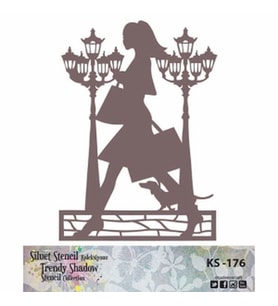 Cadence Siluet (Kenarsız) Stencil KS-176 