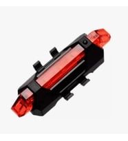 Bisiklet Parlak Led Lamba Usb Şarj Su Geçirmez Güvenlik Uyarı Arka Işığı