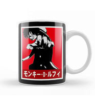 Luffy One Piece 01 Kupa Bardak Porselen