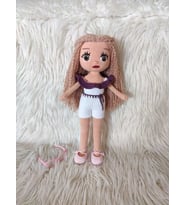 Kumsal Bebek Amigurumi Organik Oyuncak
