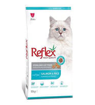 Reflex Sterilsed Somonlu Kısırlaştırılmış Yetişkin Kedi Maması 10 Kg (Kahverengi)