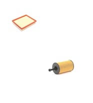 Bosch Filtre Bakım Seti Peugeot 206 1.4 Benzin 2000-2003 şase no gerekli Hava + Yağ filtre