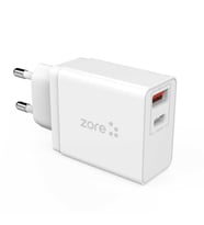 Zore XMac Serisi ZR-X2 Seyahat Şarj Başlığı (Beyaz)