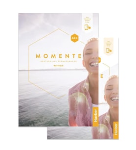 Momente A2.1 Kursbuch und Arbeitsbuch mit Plus Interactive Versiyon & App
