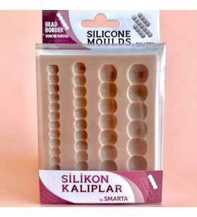 Smarta Silikon Kalıp Boncuk Bordür SK1013034