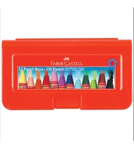 FABER-CASTEL 12 RENK KUTULU PASTEL BOYA