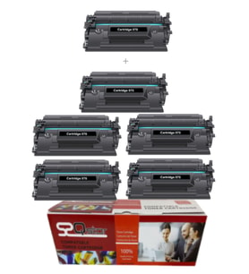 Canon Crg 070 5 + 1 Ekonomik Paket Garantili Uyumlu Toner LBP243 LBP246 LBP247 Muadil Toner
