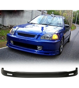 Honda Civic Mugen Ön Ek Karlık Mat Siyah Plastik 1996-1998