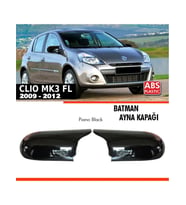 renault clio 3 2009-2012 uyumlu batman-yarasa ayna kapağı