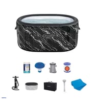 Lay-Z-Spa Soğuk Terapi Buz Banyosu Küveti Seti, 2 Kişilik BW556 6002Q