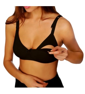 Sema Baby Emzirme Sütyeni Siyah 80 Beden