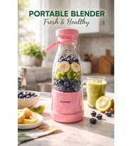USB Şarjlı Mini Blender Kolay Temizlenebilir Smoothie Hazırlayıcı