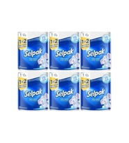 Selpak Dev Rulo Havlu 3 Katlı x 6 Adet