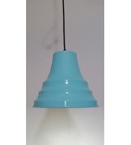 RİOLİGHT RETRO TURKUAZ İÇİ TURKUAZ TEKLİ METAL SARKIT ÇAP:23CM (Siyah)
