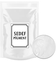 Epoksi Reçine Beyaz Toz Pigment Kosantre Boya/Mum Beton Hobi Beyaz Boya Metalik Pigment - B18 (10GR)