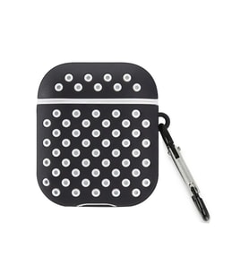 Pilelistore   Airpods 3 (3.nesil) Spor Delikli Kılıf - Siyah-Beyaz