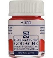 Talens Gouache Jar 16ml Guaj Boya Vermilion / 311