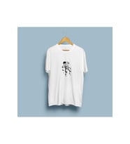 Oversize Astronot Tasarımlı Unisex T-shirt