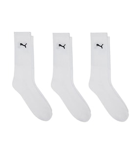 Puma Crew Sock 3P Çorap (3 Çift) 88035502 Beyaz