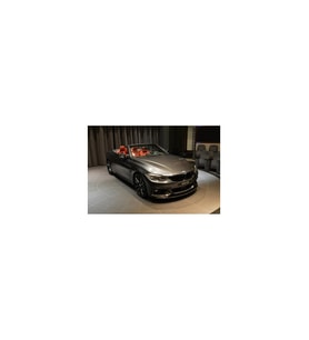 Bmw 4.seri F33 Cabrio Uyumlu Parlak Siyah Plastik Mtech Ön Lip-Ek