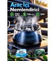 Auhma AF-12 Araç İçi Aromaterapi Nemlendirici 10W 750mAh Kompakt Masaüstü Hava Nemlendirici