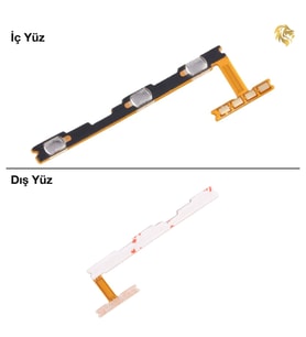 Xiaomi Poco C55 Uyumlu Açma Kapama Yan Ses Filmi Power Tuşu Ses Tuşu Flexi On Off Filmi