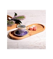 Oval Ahşap Servis Tabaği
