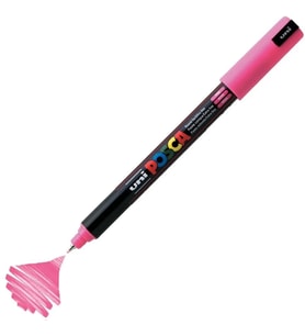 UNİ POSCA SU BAZLI POSTER MARKER 0.7  PC-1MR 0.7 PEMBE