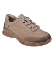 New Diamond Hakiki Deri Comfort Kadın Ayakkabı ND-25624 VİZON NUBUK