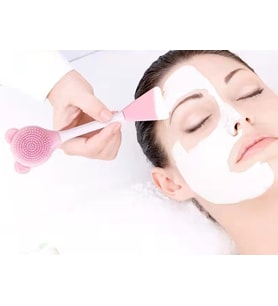 Cilt Bakım Fırçası ve Maske Spatulası