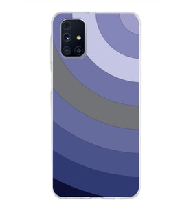 Samsung Galaxy M31s Kapak Renk Cümbüşü Tasarımlı Şeffaf Silikon Kılıf