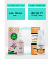 Dermanel İntim Genital Sprey+Dermanel Leke Karşıtı Güneş Kremi