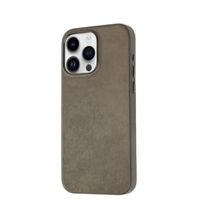 iPhone 15 Pro Uyumlu Kılıf Case, Mikro Fiber Dış ve Kadife İç yüzeyli, Microfiber Cover KAHVRNGİ (Kahverengi)