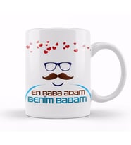 Babalar Günü Babaya Hediye 067 Kupa Bardak Porselen