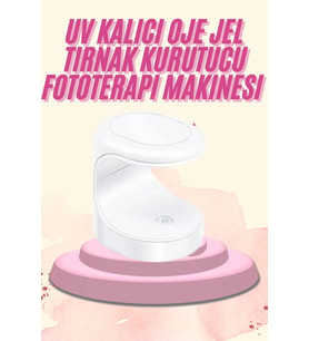Mini Taşınabilir Kalıcı Oje Jel Tırnak Kurutucu Fototerapi Makinesi