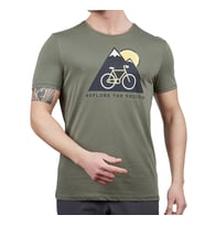Alpinist Tarius Erkek T-Shirt Yeşil