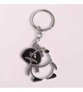 PENGUEN TASARIMLI METAL ANAHTARLIK-ANAH519