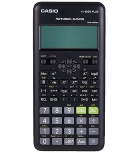 Casio FX-82ES Plus Siyah Bilimsel Fonksiyonlu Hesap Makinesi 2.Versiyon
