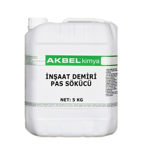 Akbel İnşaat Demiri Pas Sökücü 5 Kg